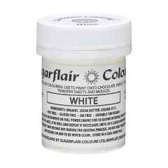 Sugarflair Chocolate Colourings - White - 35g